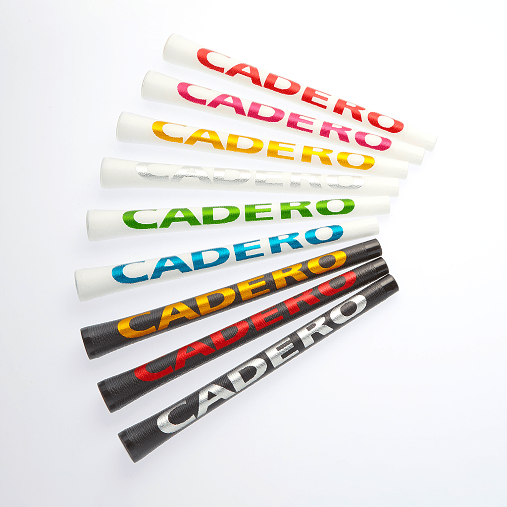 CADERO カデログリップ ペンタゴン 黒/赤 10本セット ※本数変更対応